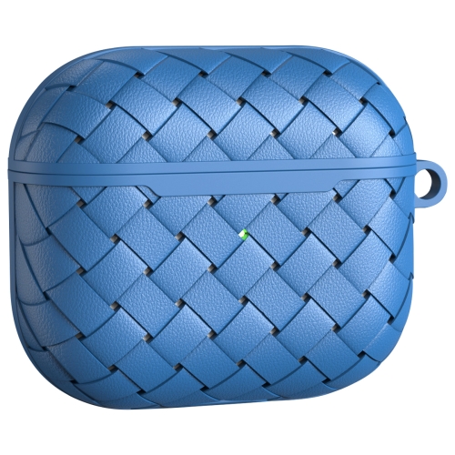  AirPods 3 Skal Vävd Nylon Textur Blå