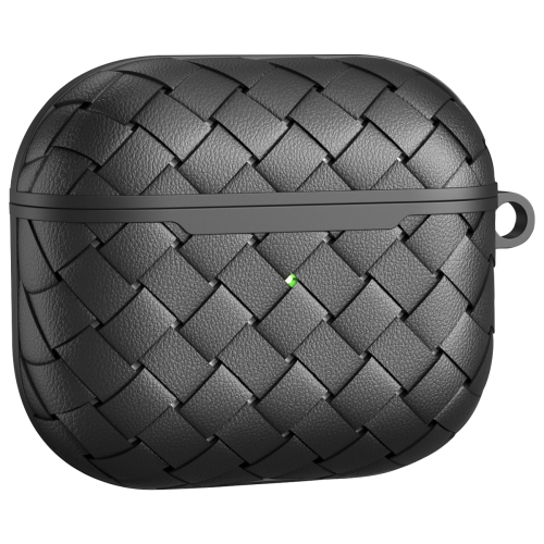 AirPods 3 Skal Vävd Nylon Textur Svart
