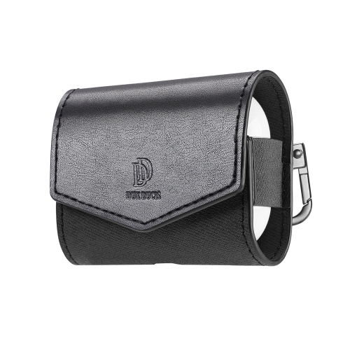 DUX DUCIS DUX DUCIS AirPods 3 Fodral PU-Läder Med Krok Svart