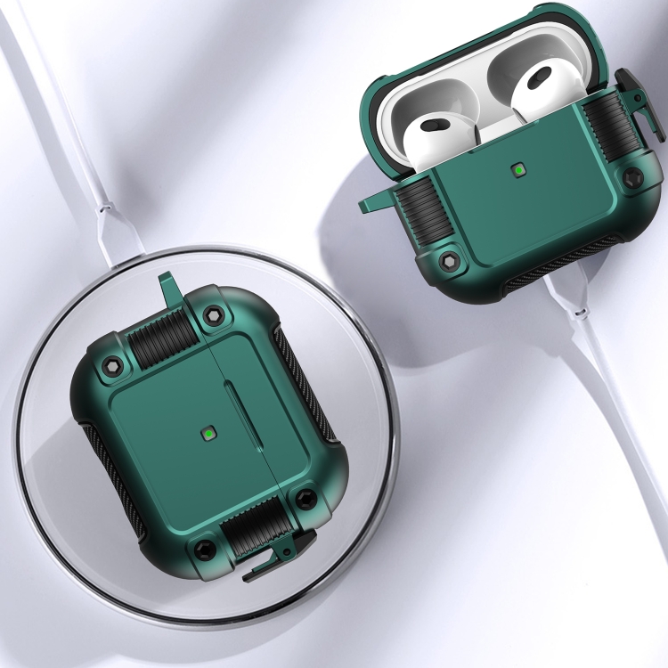 AirPods 3 Skal Shockproof Tank Hybrid Svart