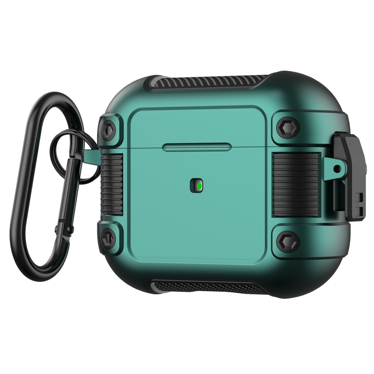  AirPods 3 Skal Shockproof Tank Hybrid Brun