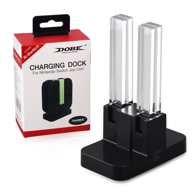  DOBE Nintendo Joy-Con Laddningsstation LED Svart