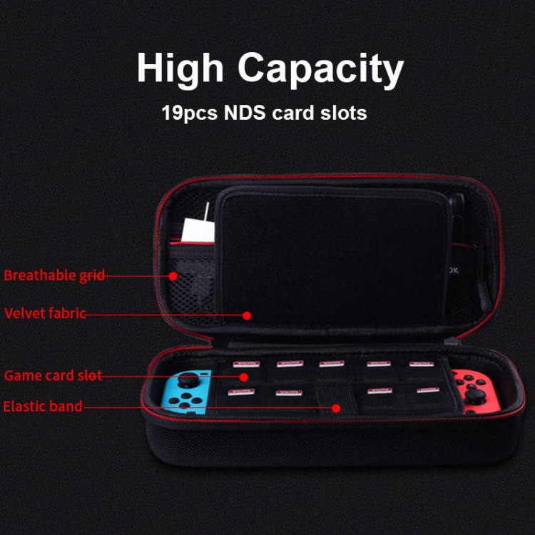  Nintendo Switch OLED Skyddsfodral EVA Svart