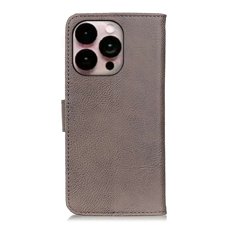 KHAZNEH KHAZNEH iPhone 14 Pro Max Fodral Läder Khaki
