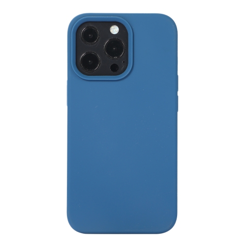  iPhone 14 Pro Max Skal Liquid Silikon Blå