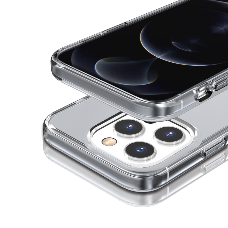  iPhone 14 Pro Max Skal Shockproof Semi Transparent Grå