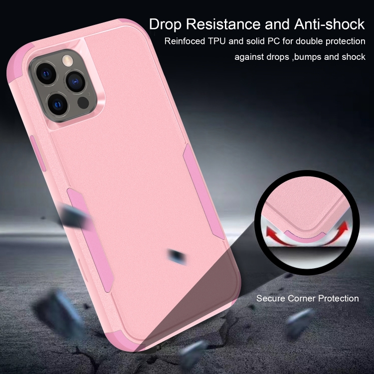  iPhone 14 Pro Max Skal Shockproof Hybrid Rosa