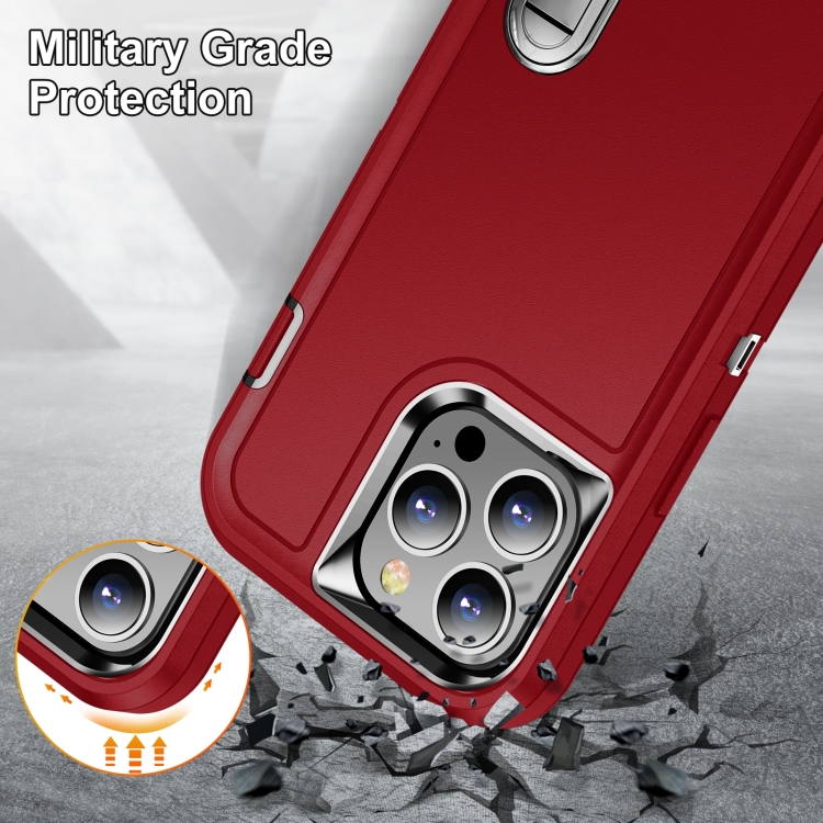  iPhone 14 Pro Max Skal 3in1 Shockproof Xtreme Röd/Svart
