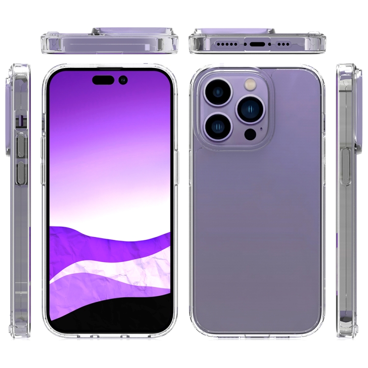  iPhone 14 Pro Max Skal Shockproof Hybrid Akryl/TPU Svart