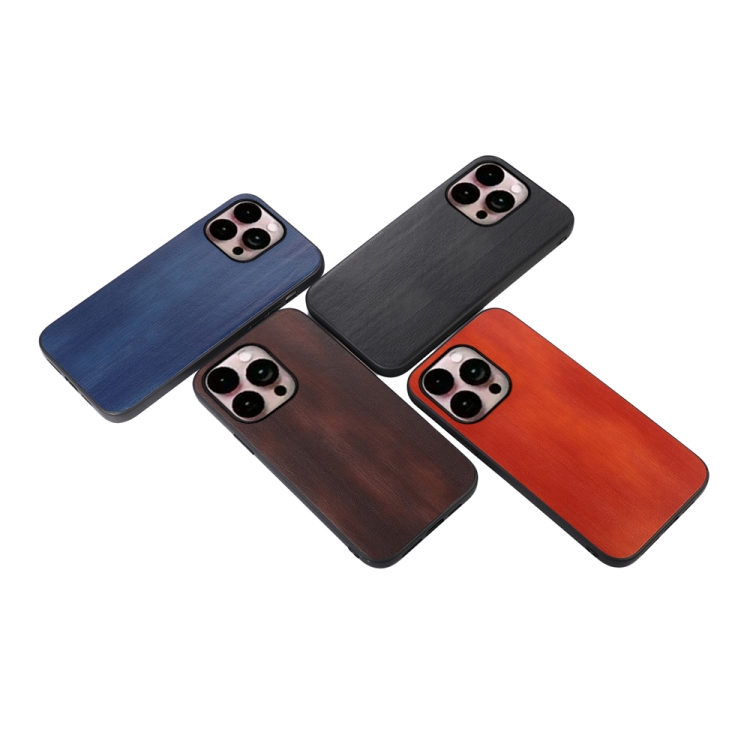 iPhone 14 Pro Max Skal PU Läder Svart
