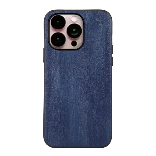  iPhone 14 Pro Max Skal PU Läder Blå