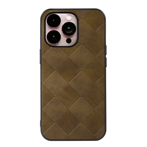  iPhone 14 Pro Max Skal Vävd Textur Grön
