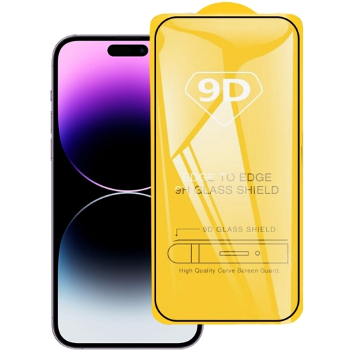  iPhone 14 Pro Max Skärmskydd 9D Heltäckande Härdat Glas