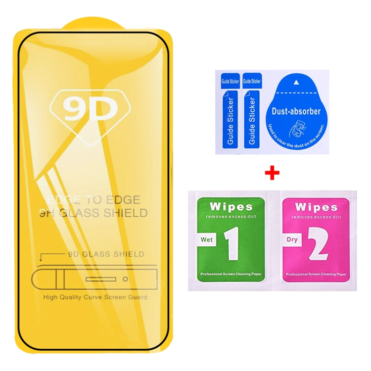  iPhone 14 Pro Max Skärmskydd 9D Heltäckande Härdat Glas
