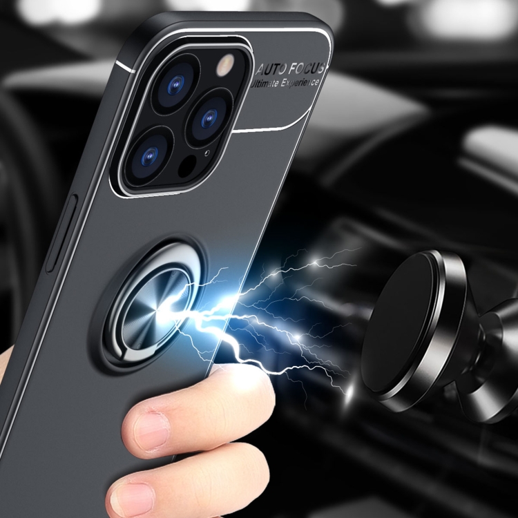  iPhone 14 Pro Max Skal Ring Röd