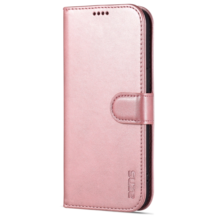 AZNS AZNS iPhone 14 Pro Max Fodral Läder Roséguld