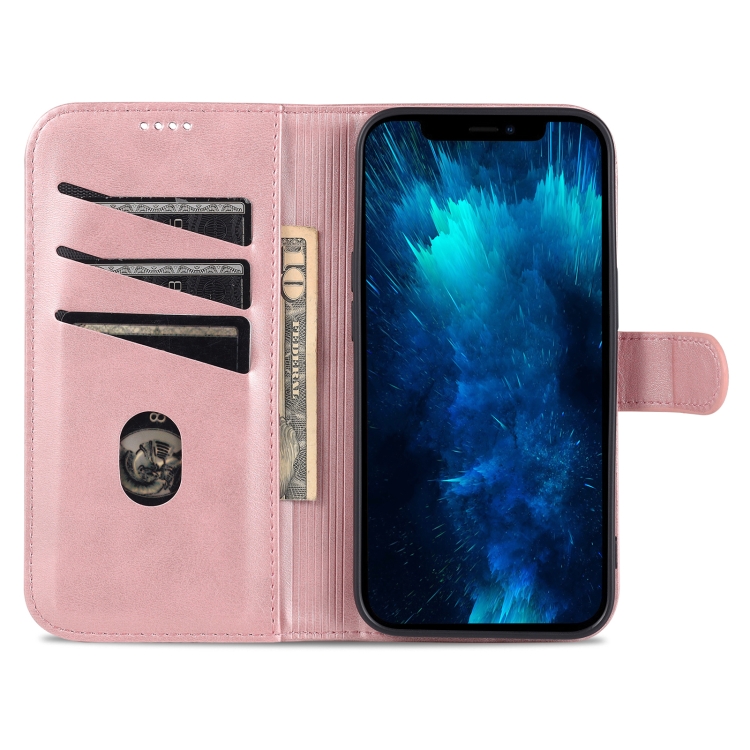 AZNS AZNS iPhone 14 Pro Max Fodral Läder Roséguld