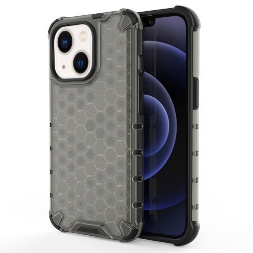  iPhone 14 Skal Shockproof Honeycomb Hybrid Svart