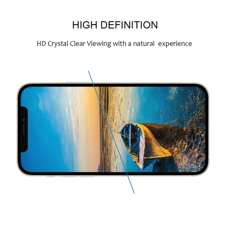  iPhone 14 / 13 / 13 Pro Skärmskydd Heltäckande Härdat Glas