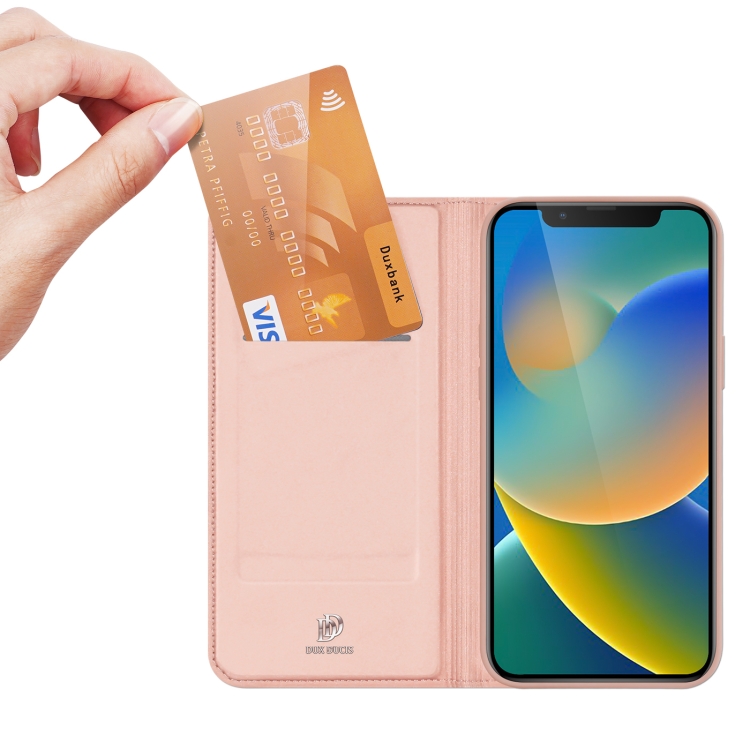 DUX DUCIS DUX DUCIS iPhone 14 Fodral Skin Pro Roséguld