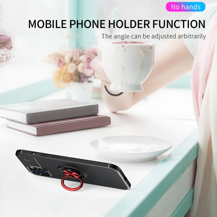  iPhone 14 Skal Ring Röd