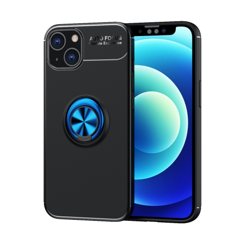  iPhone 14 Skal Ring Svart/Blå