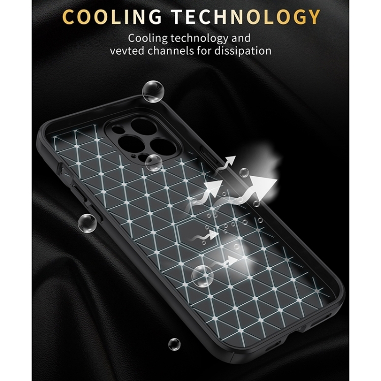  iPhone 14 Skal Litchi Textur Med Kameraskydd Ljus Lila