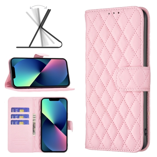  iPhone 14 Fodral Diamond Rosa