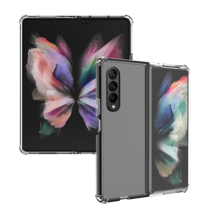  Galaxy Z Fold 4 Skal Shockproof Akryl Transparent