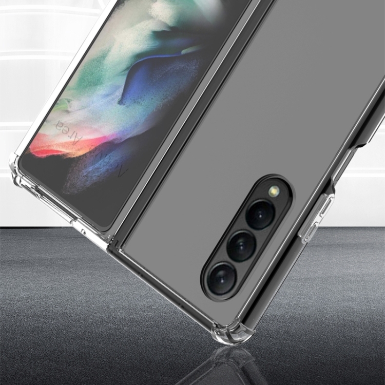  Galaxy Z Fold 4 Skal Shockproof Akryl Transparent