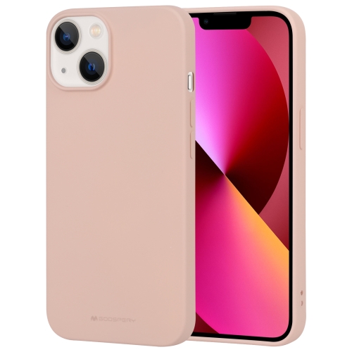 Mercury GOOSPERY Mercury Goospery iPhone 14 Skal Liquid Skin Touch Ljus Rosa