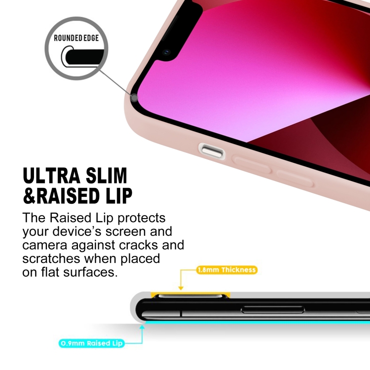 Mercury GOOSPERY Mercury Goospery iPhone 14 Skal Liquid Skin Touch Ljus Rosa