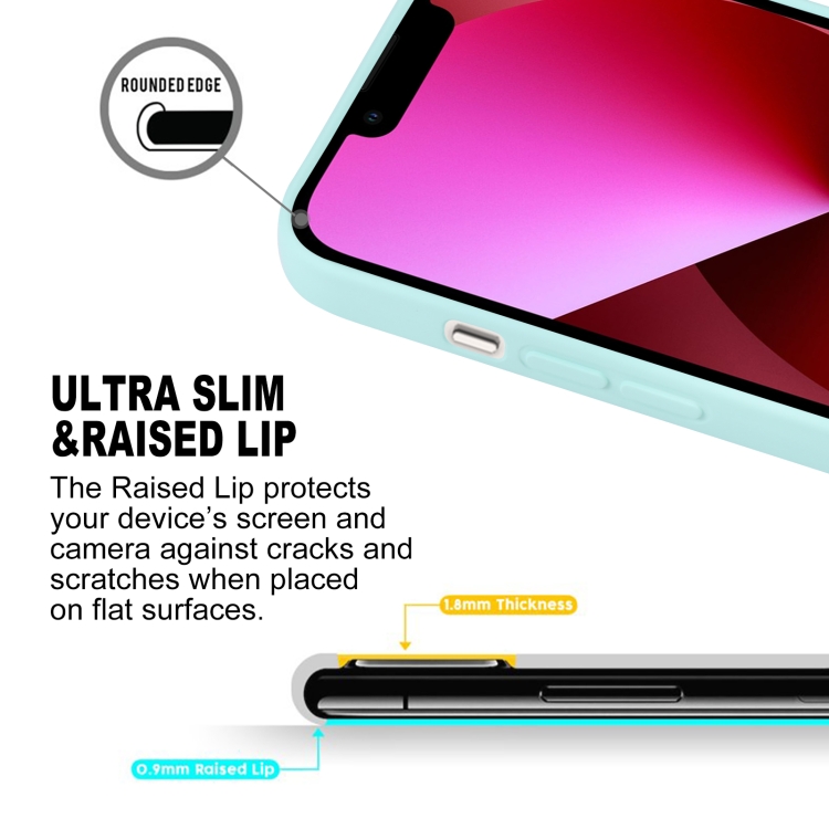 Mercury GOOSPERY Mercury Goospery iPhone 14 Skal Liquid Skin Touch Mint