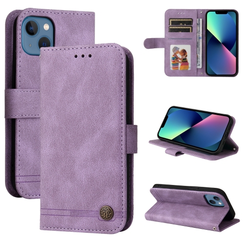  iPhone 14 Fodral Skin Touch Lila