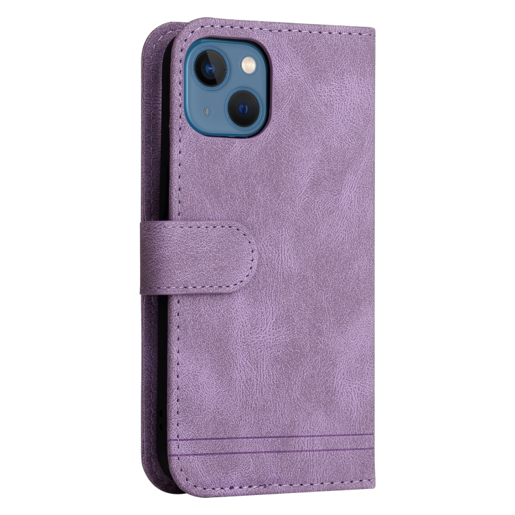  iPhone 14 Fodral Skin Touch Lila