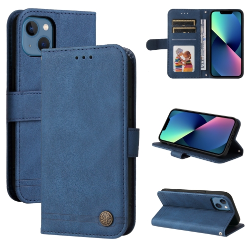  iPhone 14 Fodral Skin Touch Blå