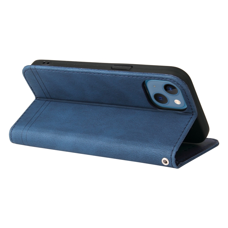  iPhone 14 Fodral Skin Touch Blå