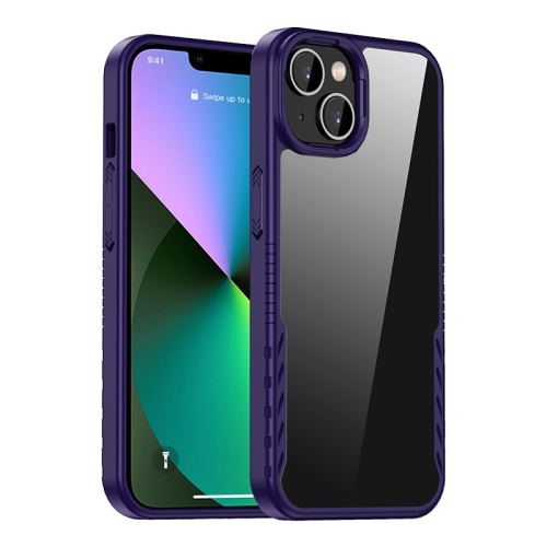 IPAKY IPAKY iPhone 14 Skal Shockproof Hybrid Lila