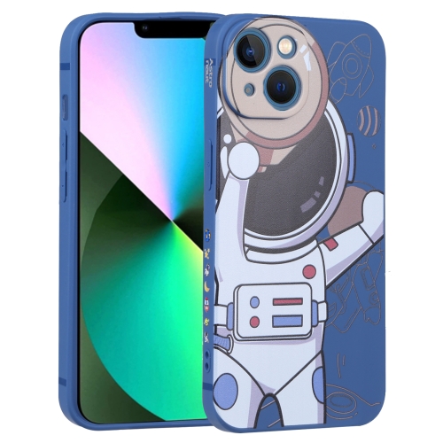  iPhone 14 Skal Spaceman Med Kikare