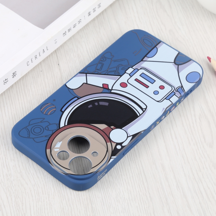  iPhone 14 Skal Spaceman Med Kikare