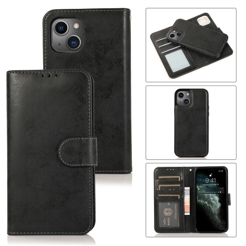  iPhone 14 Fodral 2in1 Magnet Fodral / Skal Svart