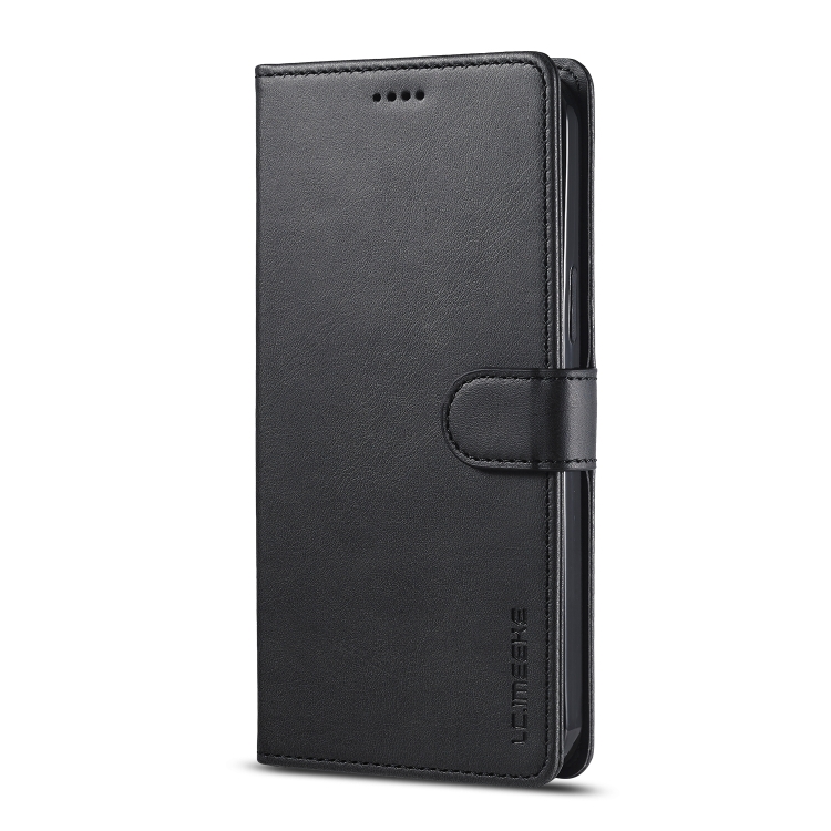 LC.IMEEKE LC.IMEEKE iPhone 14 Fodral Läder Svart