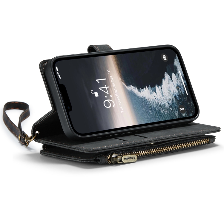 CASEME CASEME iPhone 14 Fodral Multifunktionell Svart