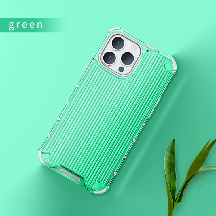  iPhone 12 Pro Max Skal Shockproof Resväska Design Grön