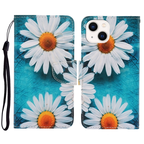  iPhone 14 Fodral Med Tryck Daisy