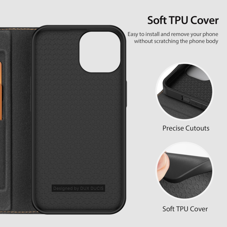 DUX DUCIS DUX DUCIS iPhone 14 Fodral Skin X2 Premium Svart