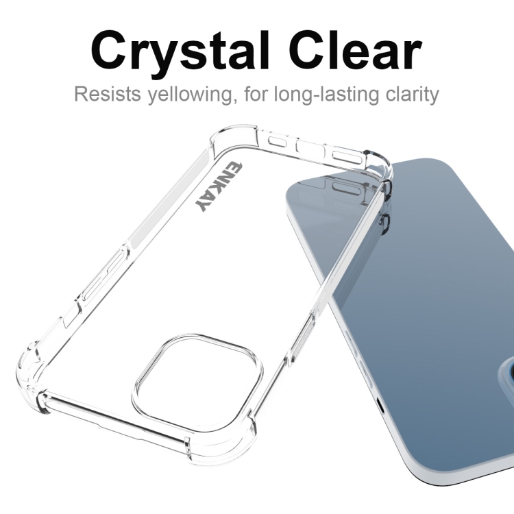 ENKAY ENKAY iPhone 14 Skal Shockproof TPU Transparent