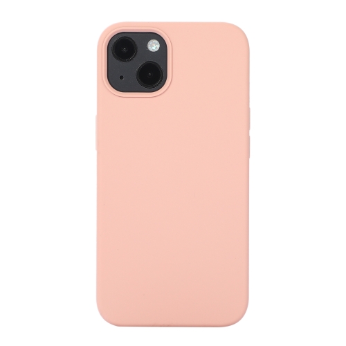  iPhone 14 Plus Skal Liquid Silikon Sand Pink