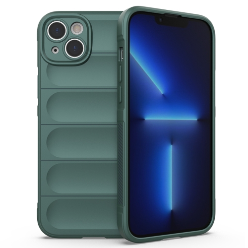  iPhone 14 Plus Skal Magic Shield TPU Mörk Grön