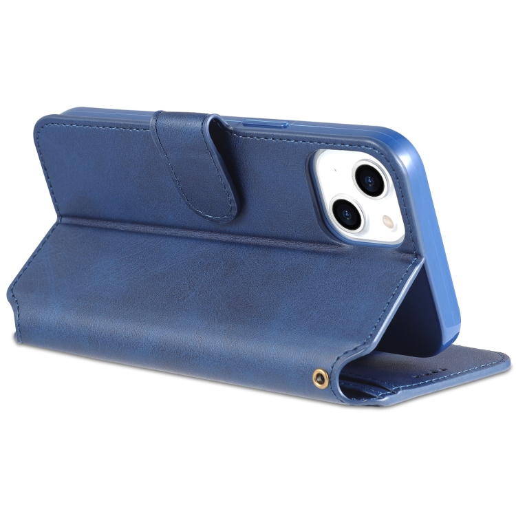 AZNS AZNS iPhone 14 Plus Fodral Solid Textur Blå